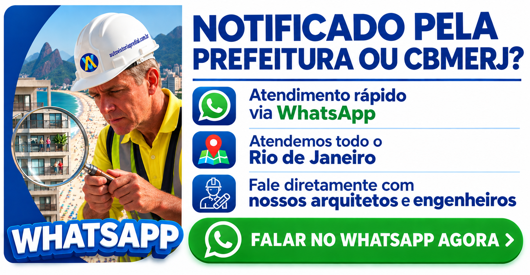 Vistoria Predial notifcação prefeitura rj